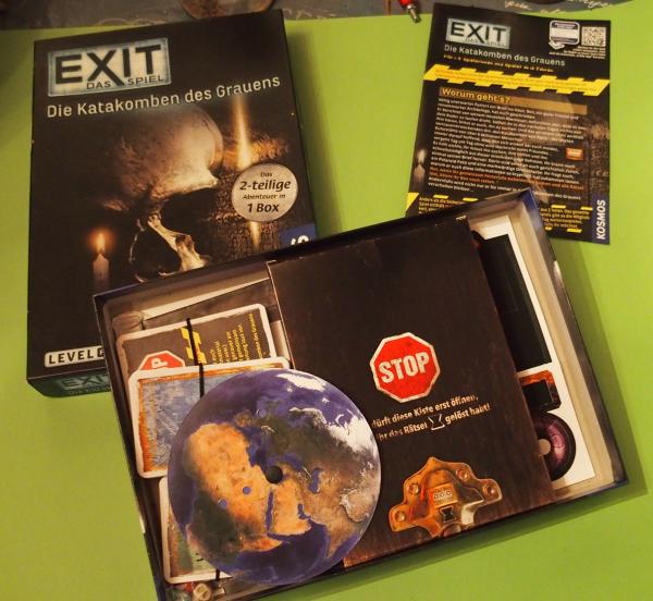 Spiel: "Exit-Das Spiel - Die Katakomben des Grauens"